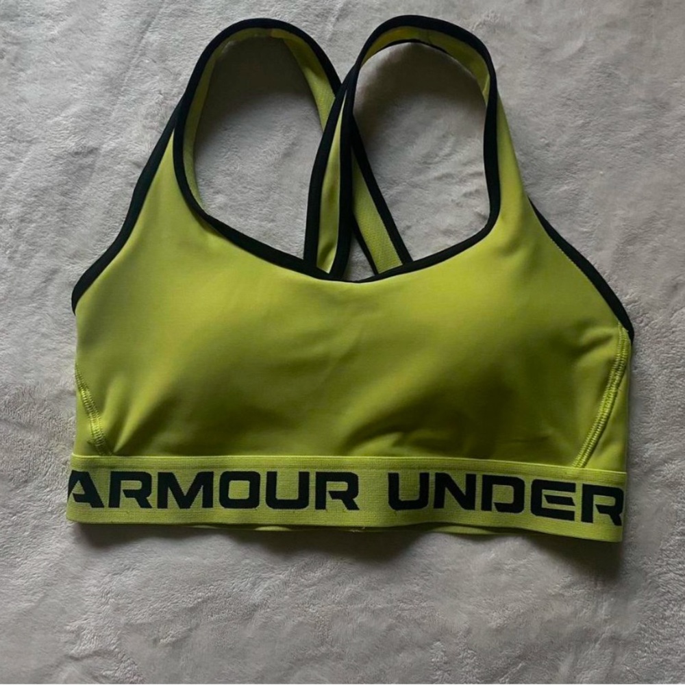 Under Armour Women's Yellow Sports Bra